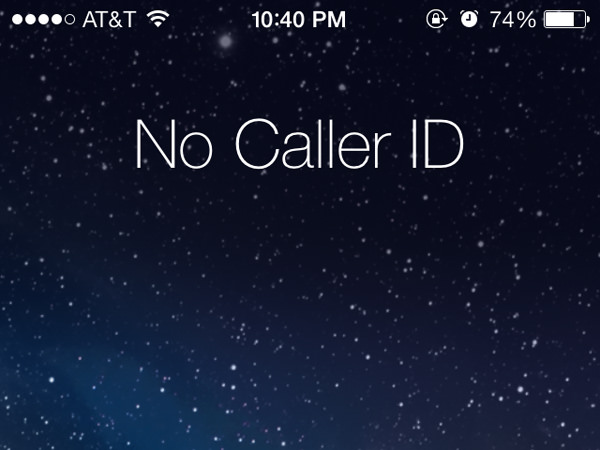What Does No Caller ID on iPhone Mean?