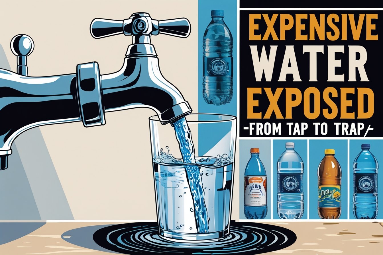Expensive Water Exposed | From Tap to Trap